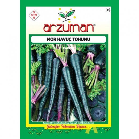 Arzuman Mor Havuç Tohumu (5 Gr)