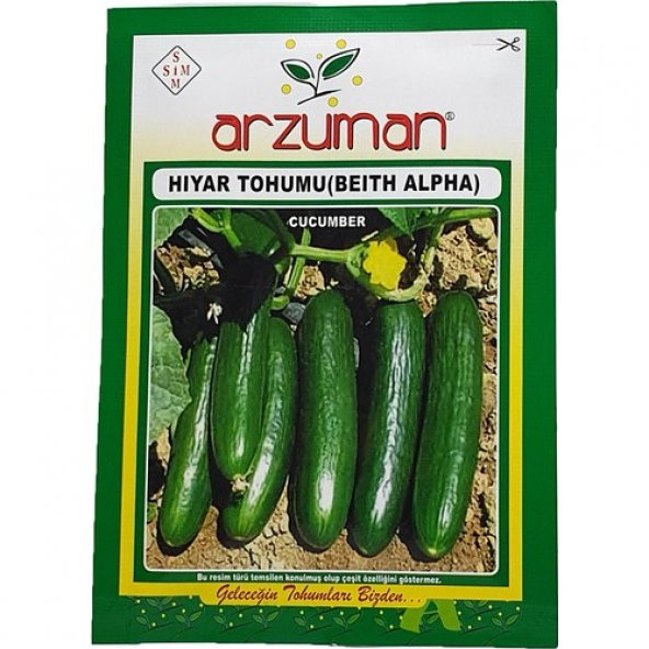 Arzuman Hıyar Tohumu Beith Alpha 10 g ürün görseli 1