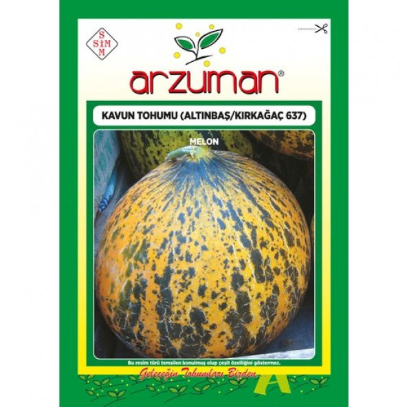 Arzuman Kırkağaç 637 (Altınbaş) Kavun Tohumu 10 Gram ürün görseli 1