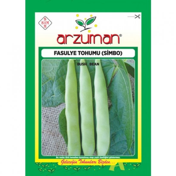 Arzuman Sebze Simbo Fasulye Tohum 50 gr
