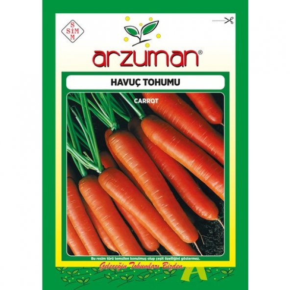 Arzuman Nantes Havuç Tohumu 10 Gram