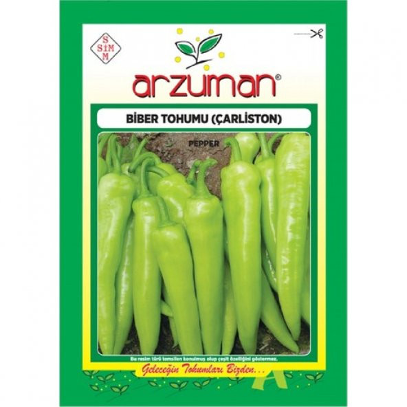 Arzuman Çarliston Biber Tohumu (10 Gr) 2500 Adet ürün görseli 1
