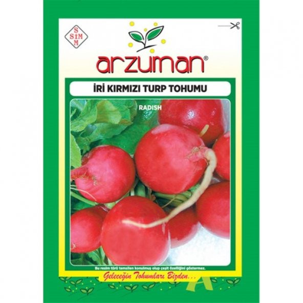 Arzuman Iri Kırmızı Turp 10 gr ürün görseli 1