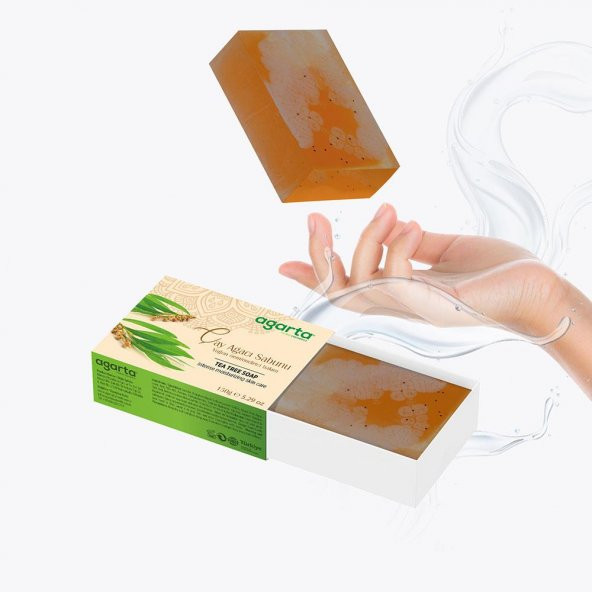 Agarta Doğal El Yapımı Çay Ağacı Sabunu 150 gr - 2