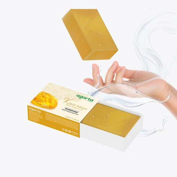 Agarta Doğal El Yapımı Kükürt Sabunu 150 gr - 2