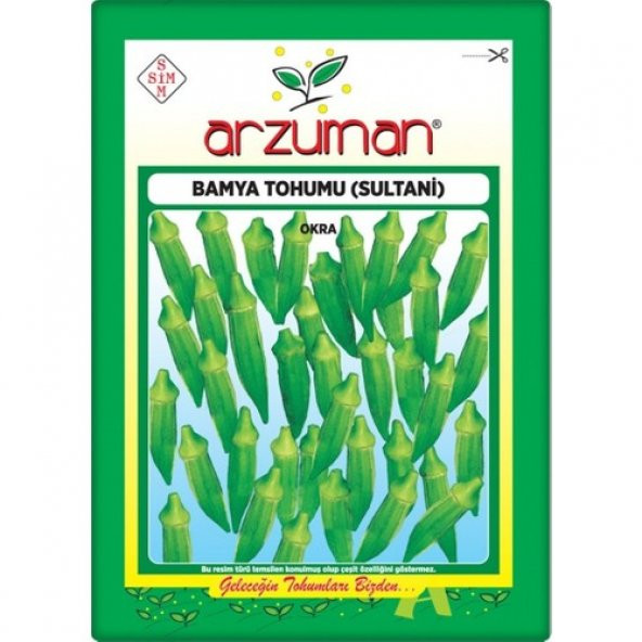 Arzuman Bamya Tohumu (Sultani) 25 gr