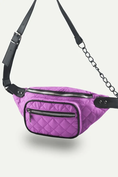 Bagorama ENJOY Kadın Kapitone Çapraz ve Bel Çantası - 12