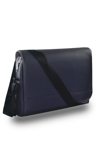 Bagorama BOND Unisex Suni Deri 14 Postacı ve Evrak Çantası - 7