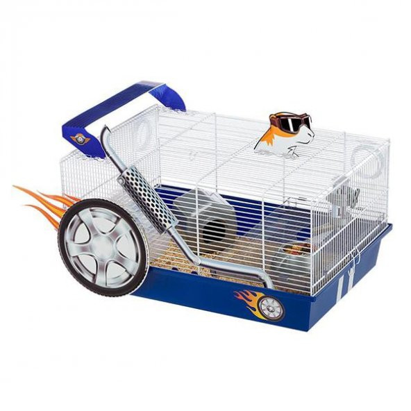 Ferplast Dragster Hamster Kafesi Yarış Arabası Temalı