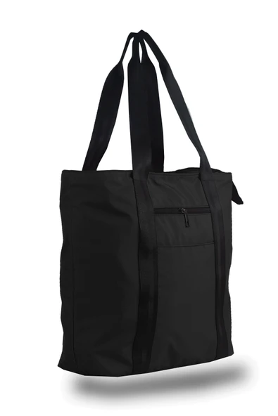 Bagorama LINE Kadın Kumaş Geniş El ve Omuz Çantası - 6