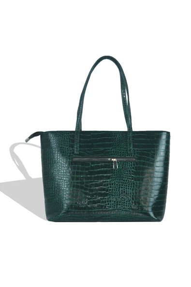 Bagorama CHAN Kadın Suni Deri Geniş Omuz Çantası - 9