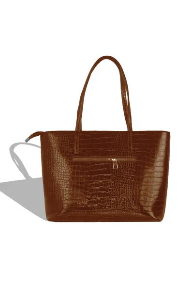 Bagorama CHAN Kadın Suni Deri Geniş Omuz Çantası - 8