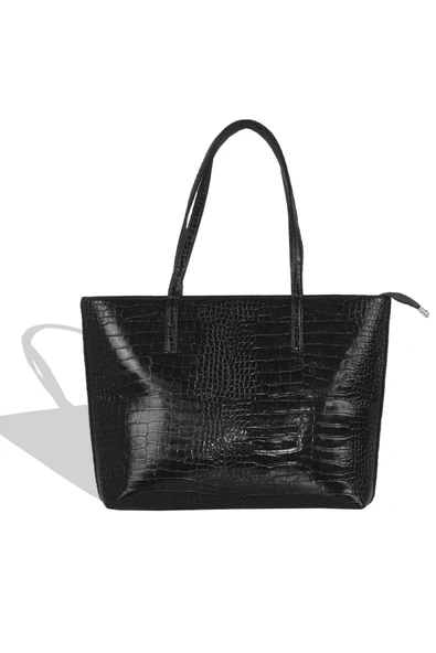 Bagorama CHAN Kadın Suni Deri Geniş Omuz Çantası - 4