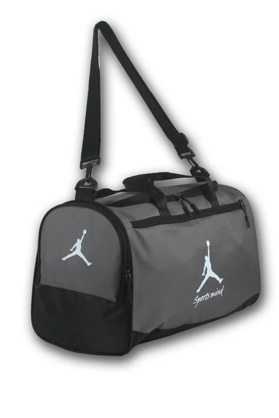 Bagorama CENTER Unisex Kumaş 46 Cm Seyahat Spor Fitness Omuz Çantası - 3