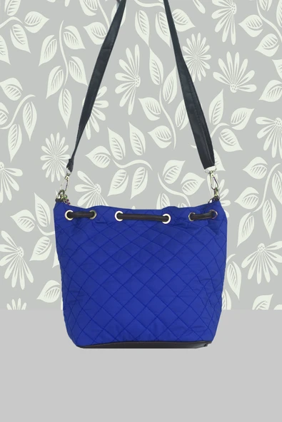 Bagorama CAPON Kadın Kapitone Kumaş Boğmalı Askılı Omuz Çantası - 6