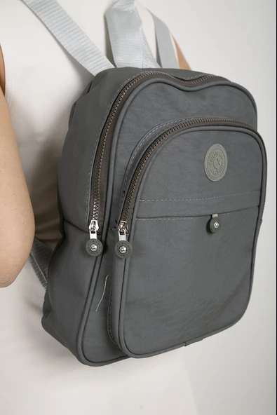 Bagorama FINE Kadın Krinkıl Kumaş Sırt Çantası - 6