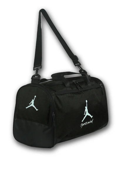Bagorama CENTER Unisex Kumaş 46 Cm Seyahat Spor Fitness Omuz Çantası - 8