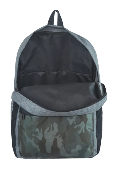 Bagorama SOLD Unisex Kamuflaj Desen Okul ve Günlük Laptop Sırt Çantası - 5