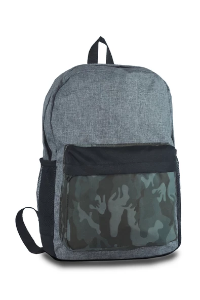 Bagorama SOLD Unisex Kamuflaj Desen Okul ve Günlük Laptop Sırt Çantası - 3