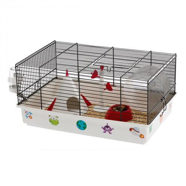 Ferplast Criceti 9 Hamster Kafesi Uzay Temalı
