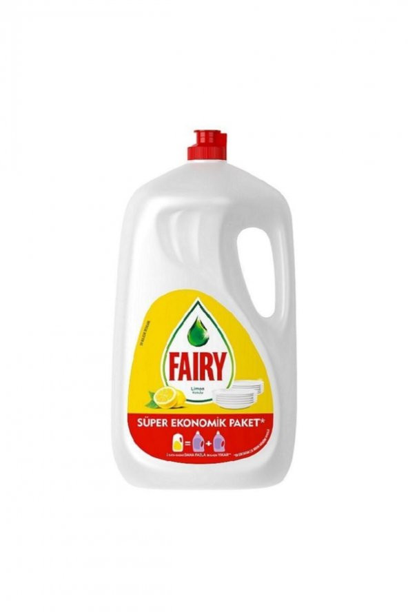 Fairy 2600 Ml Sıvı Bulaşık Deterjanı Süper Ekonomik Paket Limon