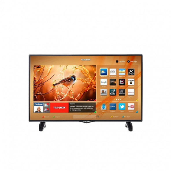 Telefunken 43TF8560A Full HD 43" 109 Ekran Uydu Alıcılı Android Smart LED TV