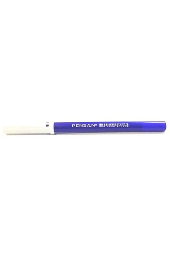 Pensan Keçeli Boya Kalemi Ofis Tipi Mavi Keçeli Kalem (10 Lu Paket) - 2