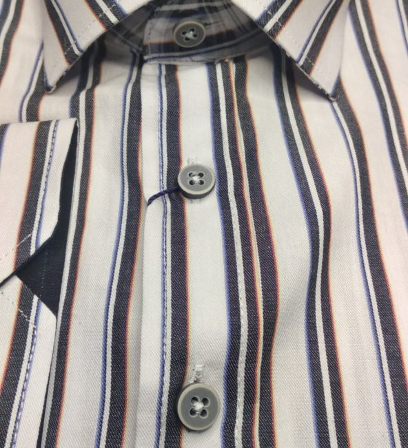 Erkek Büyük Beden Battal Boy Uzun Kol Klasik Kesim Gömlek - 2