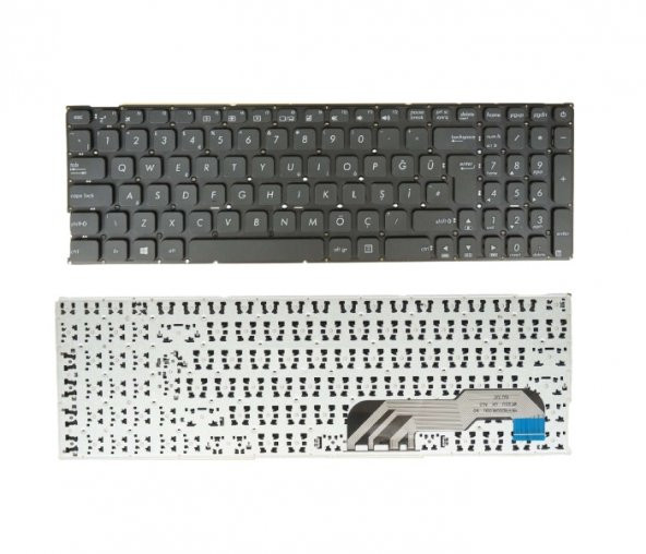 Asus A541, R541, X541u, F541u, K541 Notebook Klavye (Siyah TR) - 2