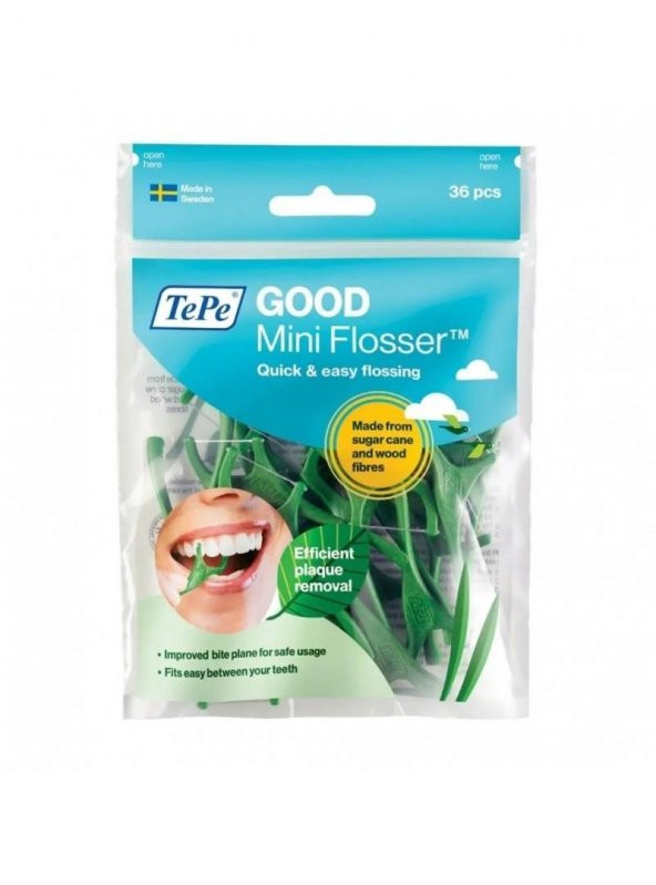 Mini Flosser Çatallı Diş İpi 36 Adet