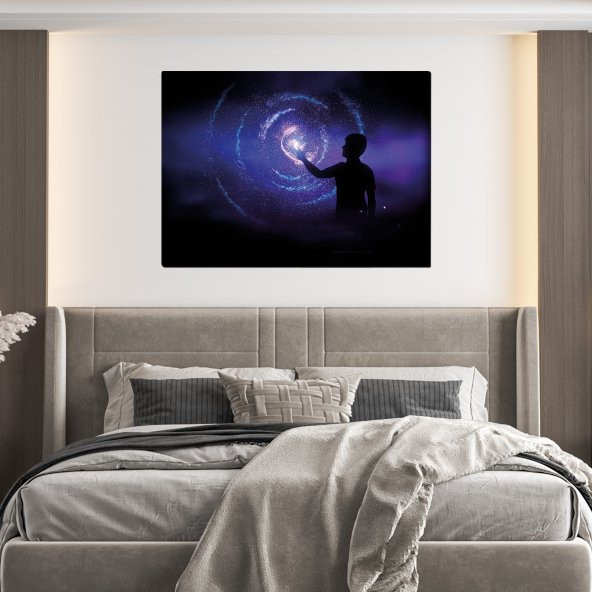 Hediyeset Sanatsal Kanvas Yıldızlara Dokunmak Tablo - 2