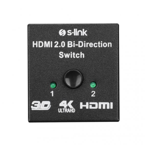 S-LINK SL-LU613 2Lİ HDMI ÇİFT YÖNLÜ ÇOKLAYICI+SW - 3