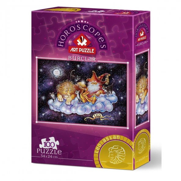 ART 5805 aslan burcu 100 parça puzzle