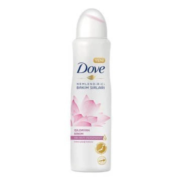Dove Deodorant 150ml Sprey Işıldayan Bakım Lotus