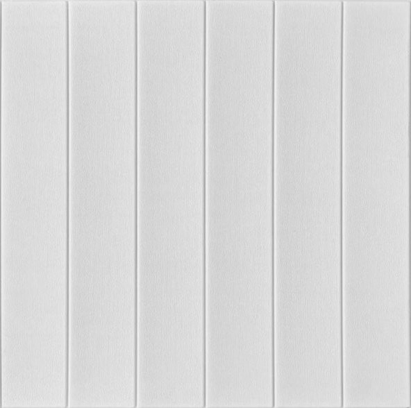 Renkli Duvarlar Beyaz Lambri 3D Kendinden Yapışkanlı Duvar Kağıdı Paneli NW43 - Resim 2