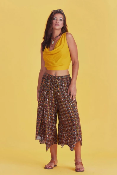 Beli Lastikli Pantolon - 4