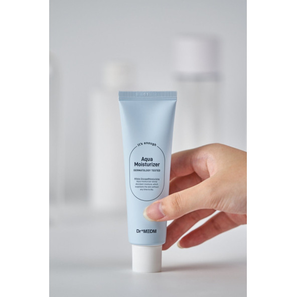 Dermal Dr+MEDM Facial Aqua Yağlı ve Karma Ciltler için Su Bazlı Nemlendirici Krem 50 GR - 3