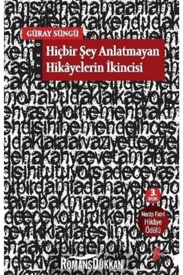 Hiçbir Şey Anlatmayan Hikayelerin İkincisi ürün görseli