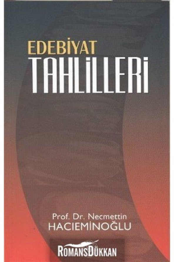 Edebiyat Tahlilleri