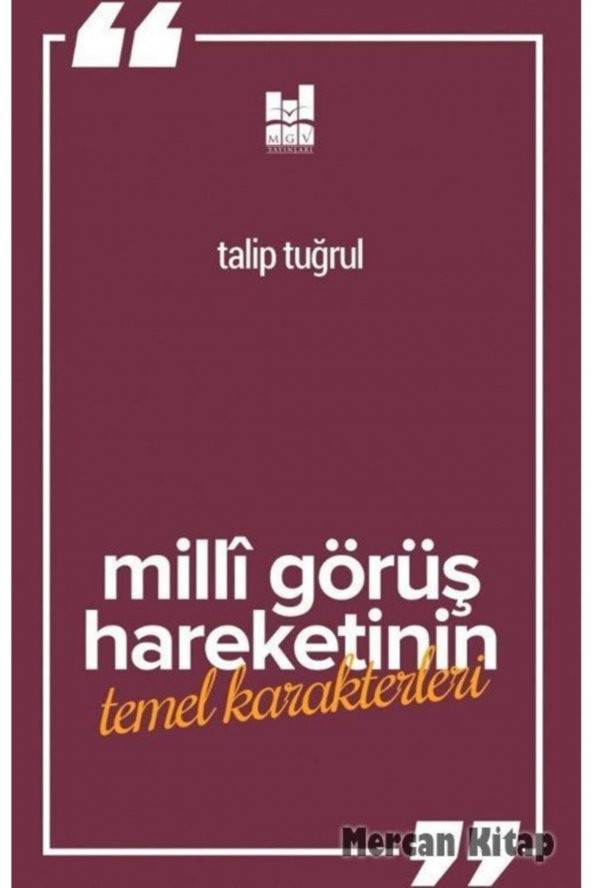 Milli Görüş Hareketinin Temel Karakterleri ürün görseli
