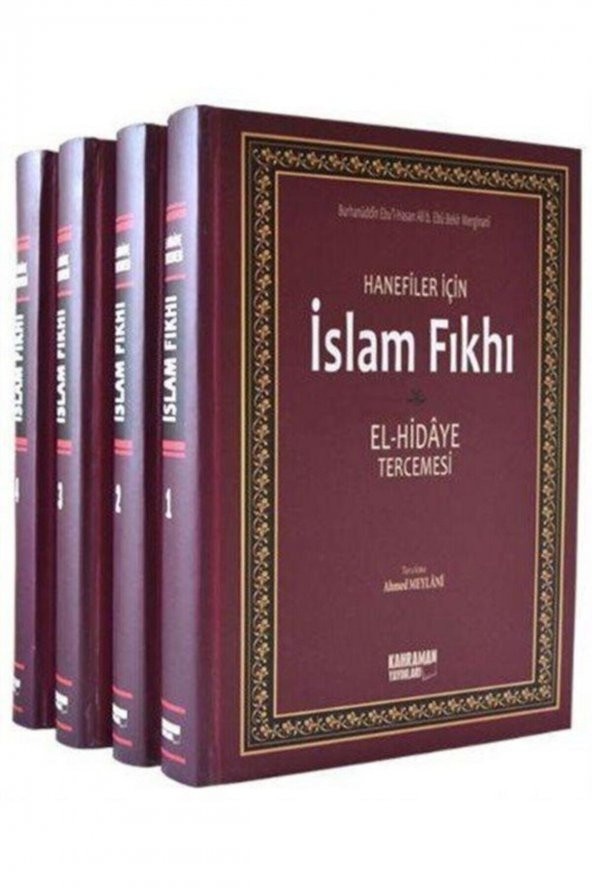 Hanifiler Için Islam Fıkhı / El-hidaye Tercemesi (4 Cilt) ürün görseli