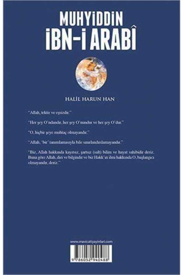 Muhyiddin Ibn-i Arabi - Halil Harun Han - Maviçatı Yayınları - 3