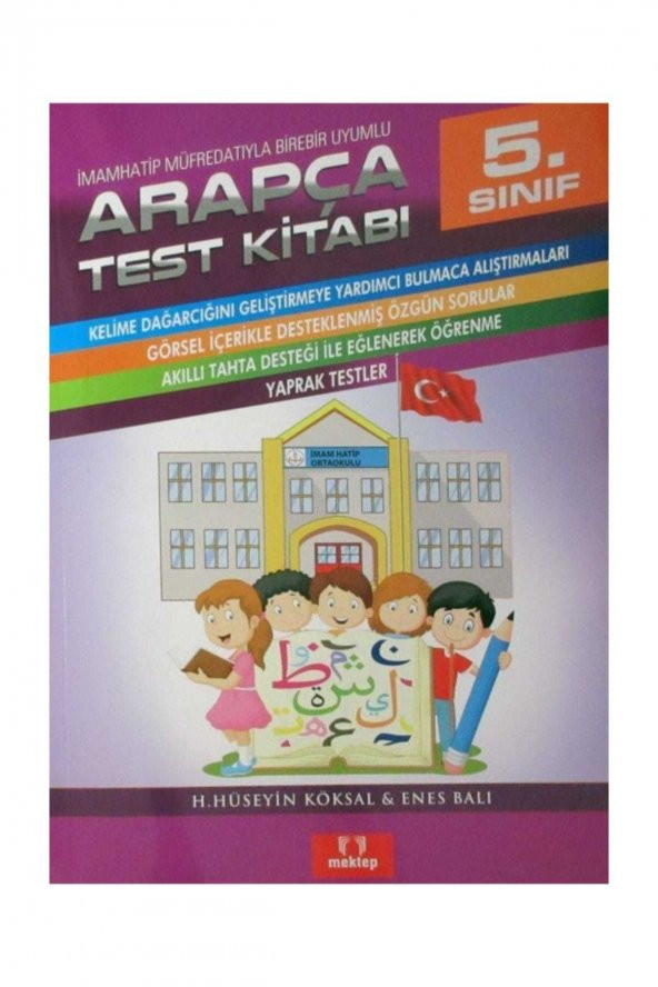 5. Sınıf Arapça Test Kitabı ürün görseli