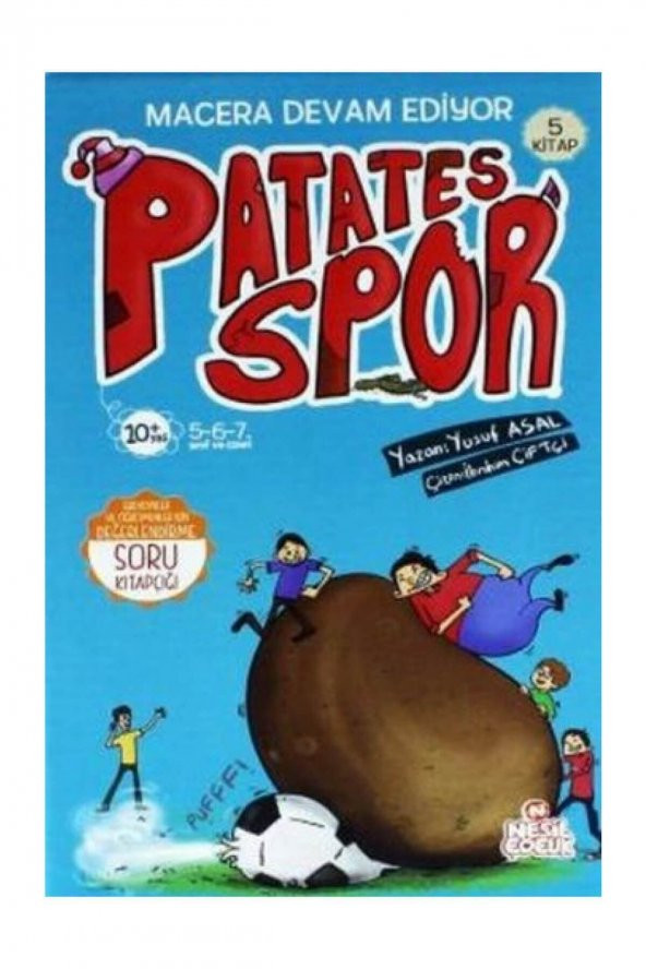 Patates Spor: Macera Devam Ediyor 2. Set (5 KİTAP) - Nesil Yayınları ürün görseli