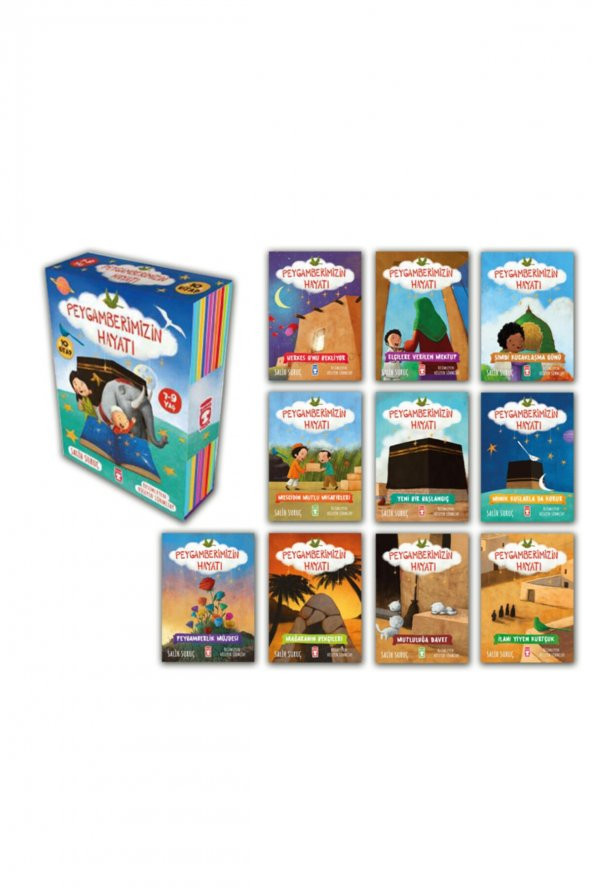 Peygamberimizin Hayatı Set 10 Kitap Salih Suruç ürün görseli