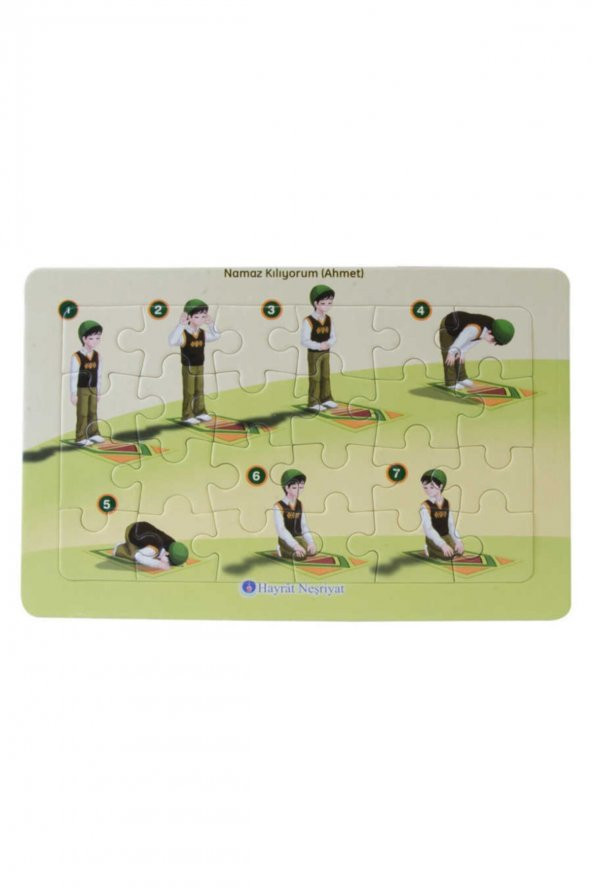 Ahmet Namaz Kılıyor 24 Parça Yapboz ürün görseli
