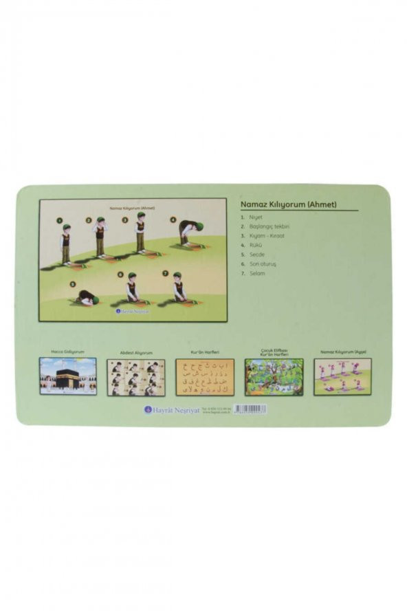 Ahmet Namaz Kılıyor 24 Parça Yapboz - Resim 2