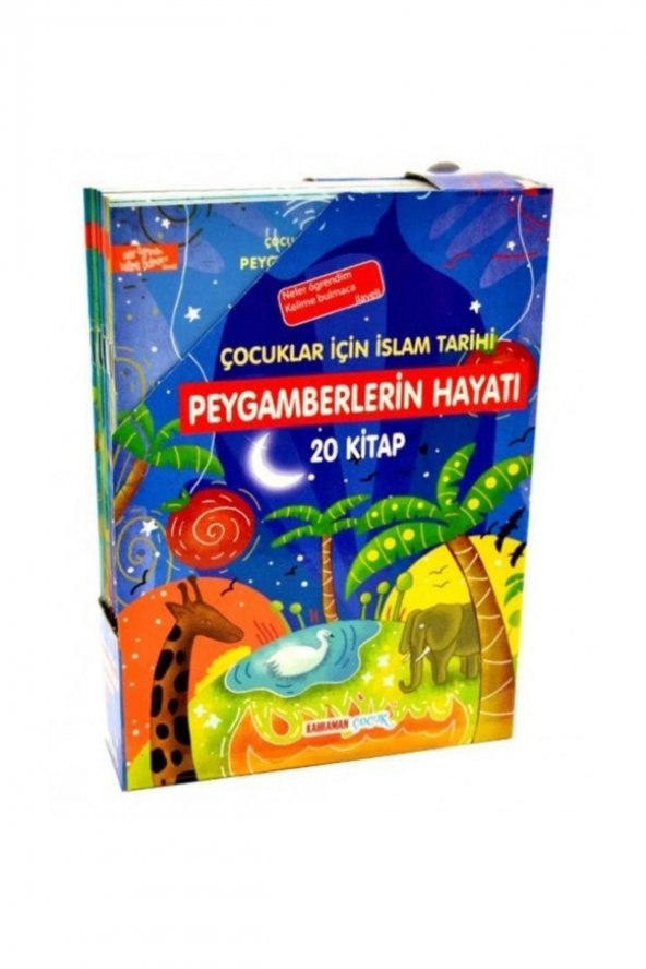 Çocuklar İçin İslam Tarihi / Peygamberlerin Hayatı (Çevirmeli 20 Kitap-Kutulu)