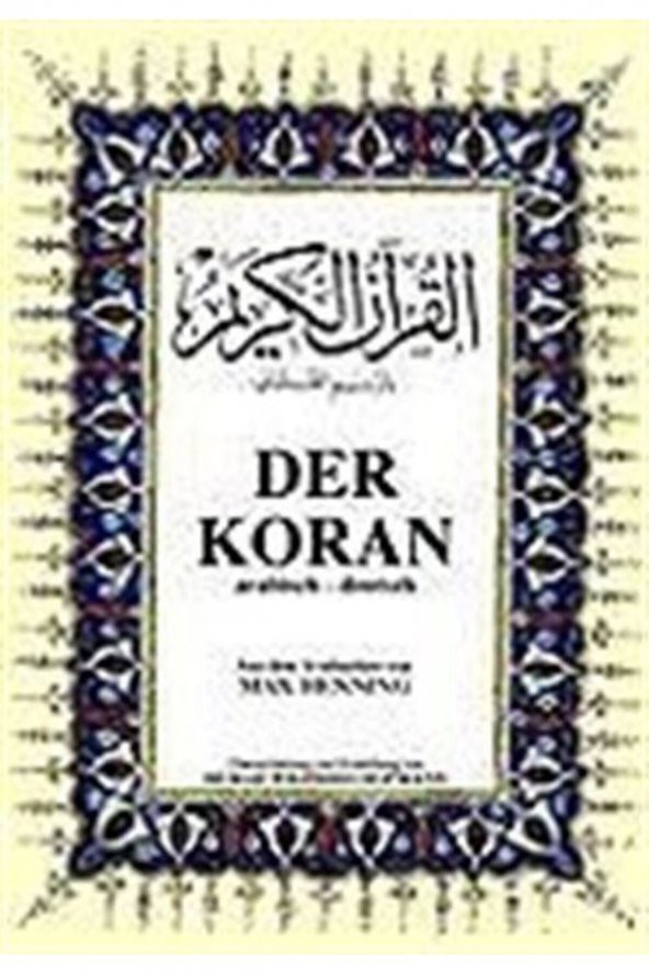 Der Koran (büyük Boy Arapça-almanca Ciltli) ürün görseli