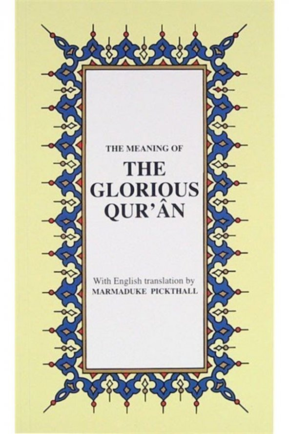 The Glorious Quran (küçük Boy Ingilizce) ürün görseli